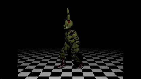 Springtrap Dancing Like Michael Jackson Youtube