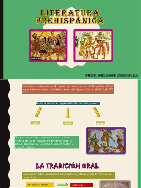 Literatura Prehispánica Pdf Historia