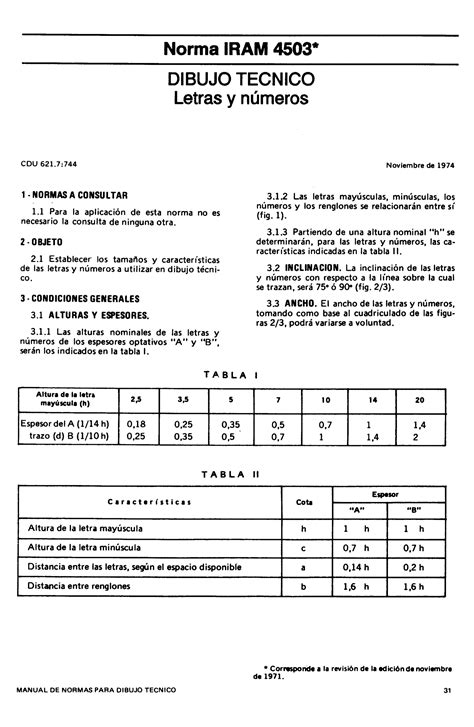 Iram Manual De Normas Para Dibujo Tecnico PDF