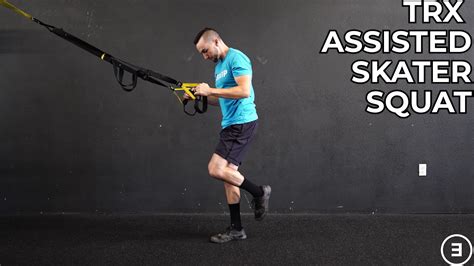 Trx Assisted Skater Squat Youtube