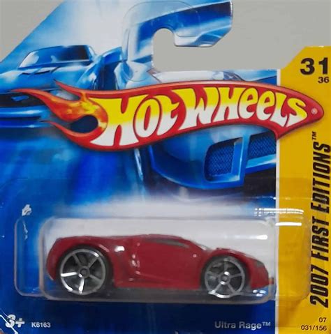 Hot Wheels First Editions Ultra Rage Universo Hot Wheels