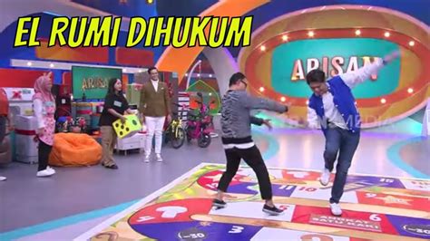 El Rumi Dihukum Berdiri Satu Kaki Arisan Best Moment Youtube