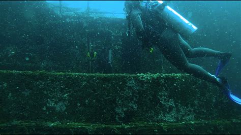 Scuba Diving Sunken Ship Youtube