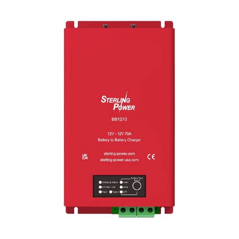 Sterling 70a Battery To Battery Charger 12v To 12v Dc Dc Charger
