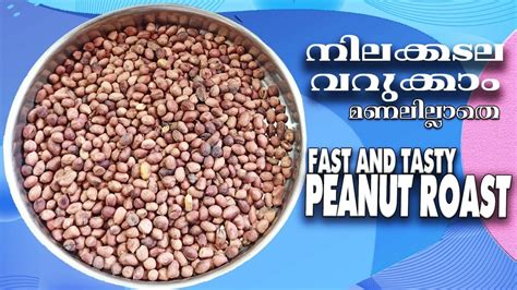 Tasty and Easy Groundnut Roast നലകകടല വറകക മണലലലത