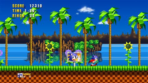 Hình Nền động Sonic Sonic Green Hill Background Hình Nền động Sonic