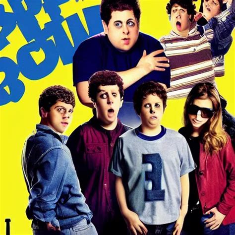 Superbad Bigger And Badder Official Poster The Stable Diffusion