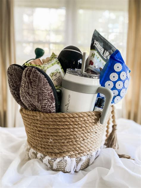 Wonderfully Thoughtful Diy Health Wellness Gift Basket Idea