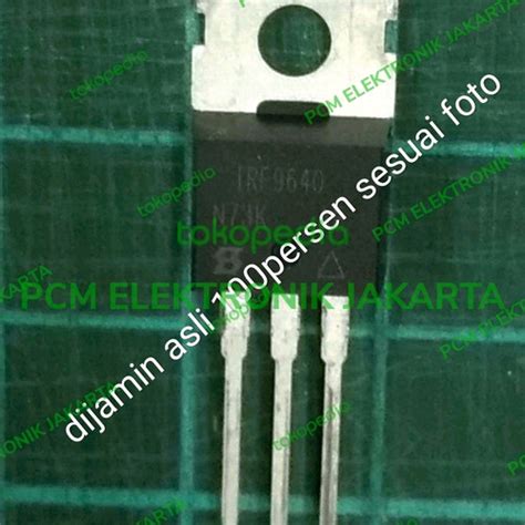 Jual Transistor Tr Mosfet Mos N Fet Irf9640 Irf 9640 Asli Ori Original