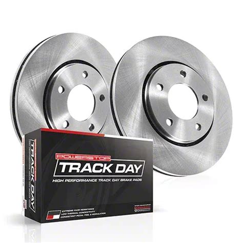 Powerstop Jeep Grand Cherokee Track Day Brake Rotor And Pad Kit Front