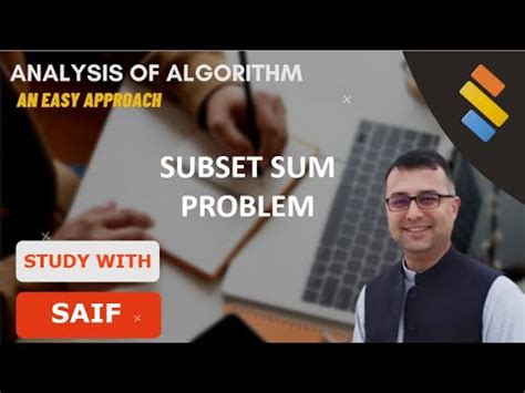 Subset Sum Problem Using Dynamic Programming Data Structures And