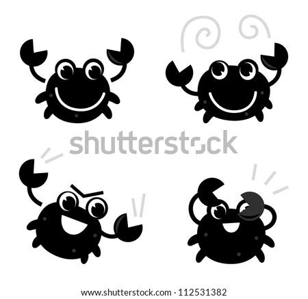 Crab Silhouette Stock Images, Royalty-Free Images & Vectors | Shutterstock