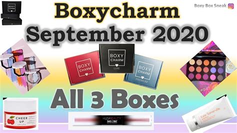 Boxycharm September Spoilers All Boxes Boxycharm Base Premium