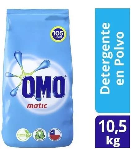 Omo Matic En Polvo Bolsa 10 5 Kilos Cuotas sin interés