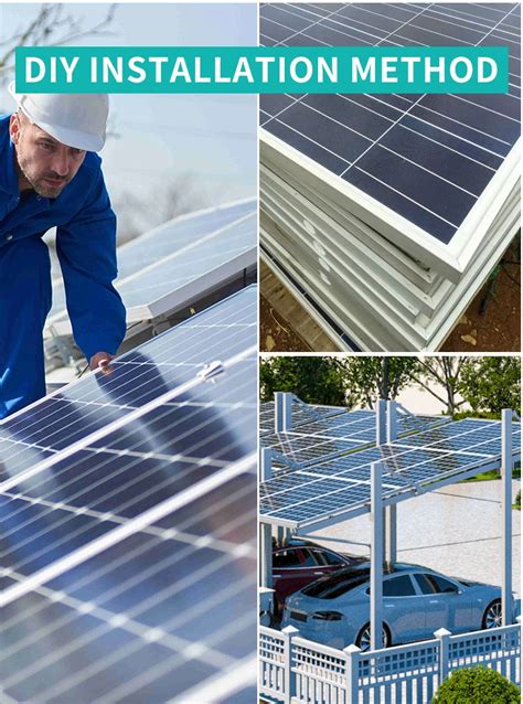 Cost Effective Aluminium Solar Carport Solar Mounting System