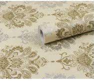 Damask Removable Wallpaper Peel And Stick Contact Paper Decorative Self