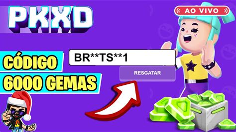 Pk Xd C Digo De Gemas Gr Tis Totais Resgate Agora Ao Vivo Em Live