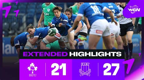 Extended Highlights Guinness Womens Six Nations Ireland V Italy