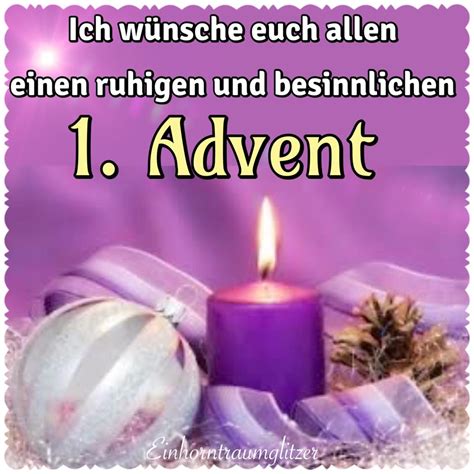 ᐅ 1 Advent Bilder 1 Advent GB Pics GBPicsOnline