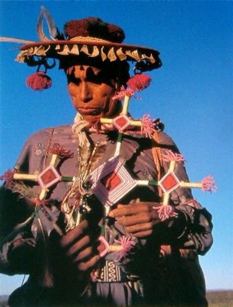 Huichol Peoples Of Western Mexico The Ojo De Dios Or Gods Eye Is A