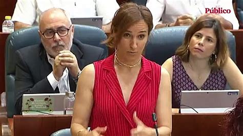 Rifirrafe entre Ayuso y Mónica García Su propuesta contra el cambio