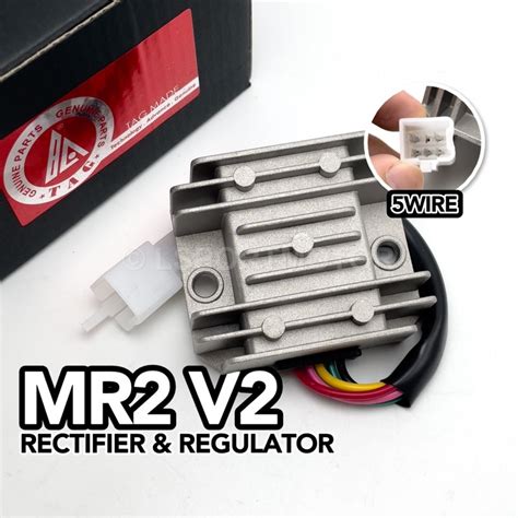 MODENAS MR2 V2 RECTIFIER REGULATOR 5WIRE KRISSMR2 KRISS MR2 V2 5