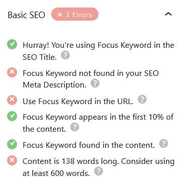 Seo Rank Math Zero