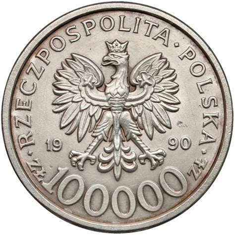 100 000 złotych 1990 Solidarność 1980–1990 – Wikipedia, wolna encyklopedia