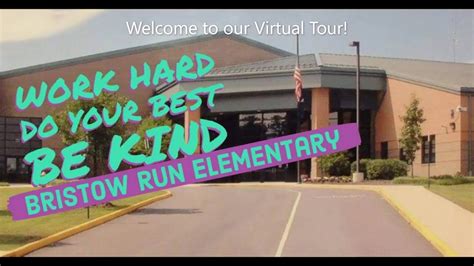 Bristow Run Elementary School Virtual Tour Created December 2020 Youtube