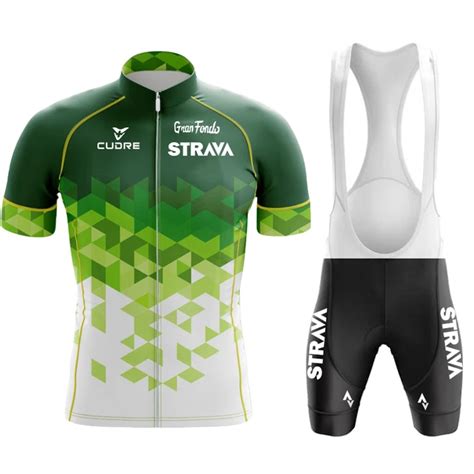 New Strava Cycling Set Cycling Jersey Set Summer Anti Uv Mtb Men S Bike