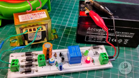 How To Make Auto Cut Off Battery Charger For Any Battery Automatic