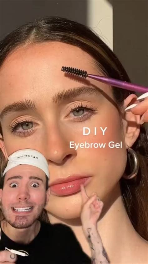 Diy Eyebrow Gel🤎 Eyebrow Gel Beauty Solution Eyebrows