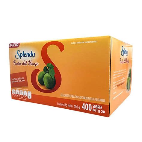 Fruta Del Monje Splenda Sobres G