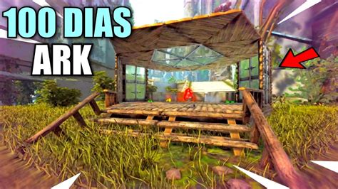 SOBREVIVIENDO 100 DIAS En ARK Survival Evolved HOY CRIADERO Y TAMEOS