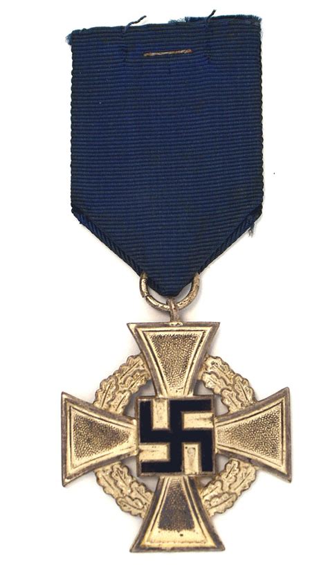 At Auction German Wwii Yr Faithful Service Cross Nd Class