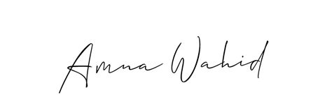 81 Amna Wahid Name Signature Style Ideas Wonderful Electronic Sign