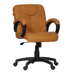 Buy Da Urban Deaver Camel Mid Back Revolving Leatherette Ergonomic