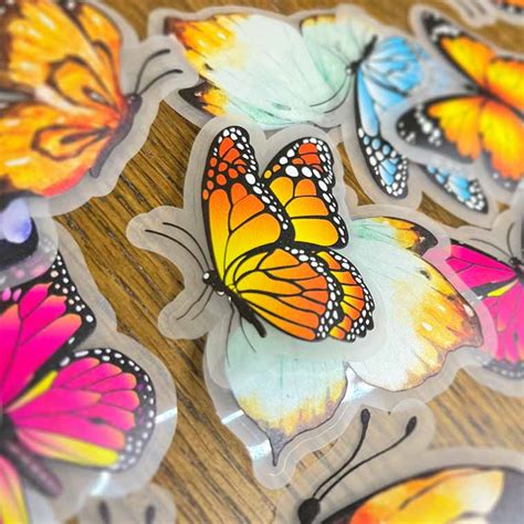 Beautiful Butterfly Stickers • Stax