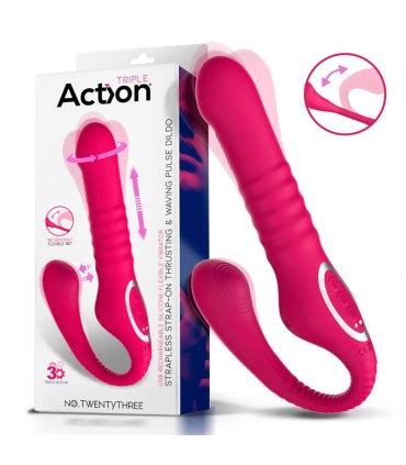 No TwentyThree Vibrador Doble con Pulsación y Thrusting Fle