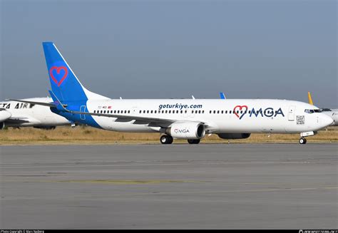 TC MGI Mavi Gök Airlines MGA Boeing 737 94XER WL Photo by Marc