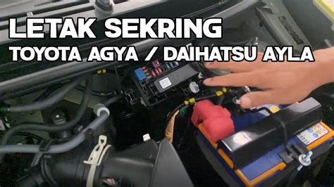 Letak Sekring Lampu Sein Toyota Agya Pengepul Mobil