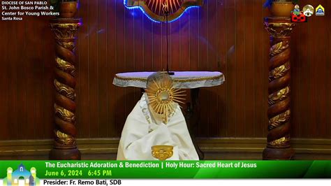 June 6 2024 6 00PM Rosary And Holy Mass On Thursday Of The 9th Week In