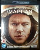 The Martian 4K Blu Ray Extended Edition United Kingdom