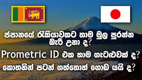 Ssw Skill Test Prometric Id Sinhala Work In Japan Sinhala Ssw Visa