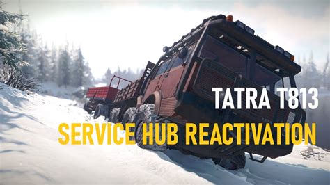 Service Hub Reactivation SnowRunner Tatra T813 Logitechg29 YouTube