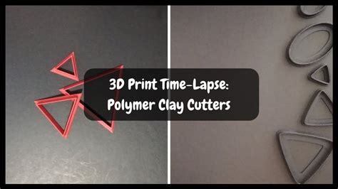 D Printed Polymer Clay Cutters Youtube