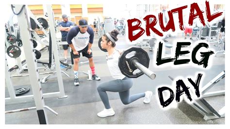 Brutal Leg Workout With Solo Youtube