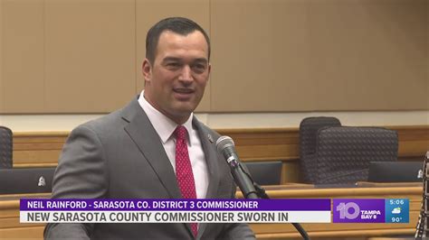 New Sarasota County Commissioner Sworn In