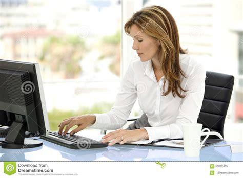 Business Executive Woman Stock Image Image Of Adult