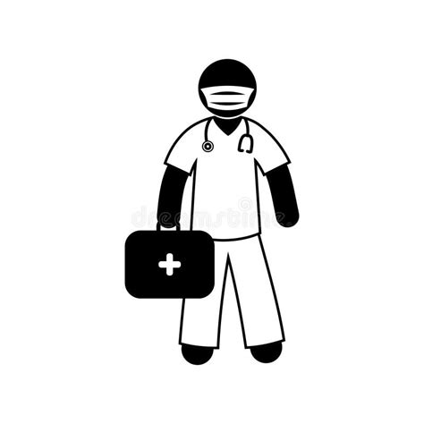 Stick Figure Doctor Stock Illustrations 658 Stick Figure Doctor Stock